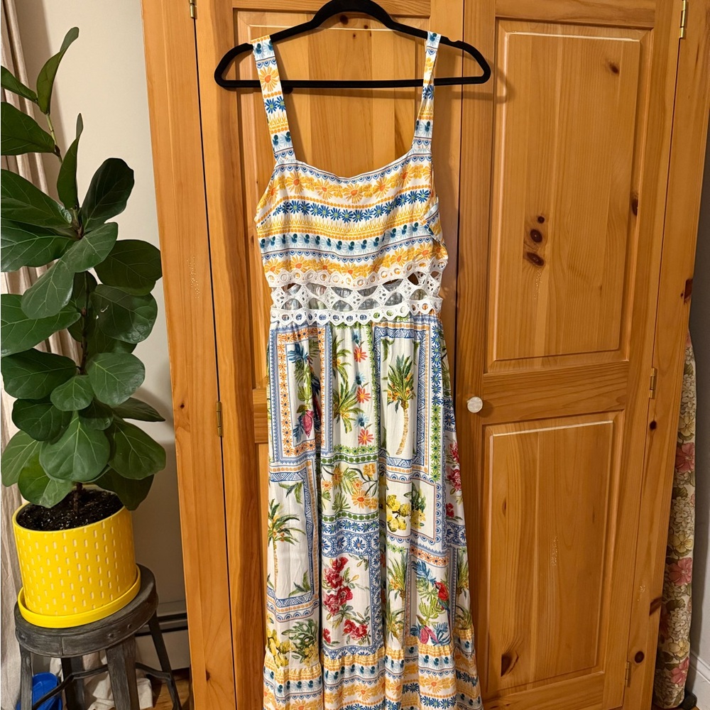 Cupshe Multicolor Floral Maxi Dress